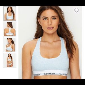 NEW stripped Calvin Klein bra
